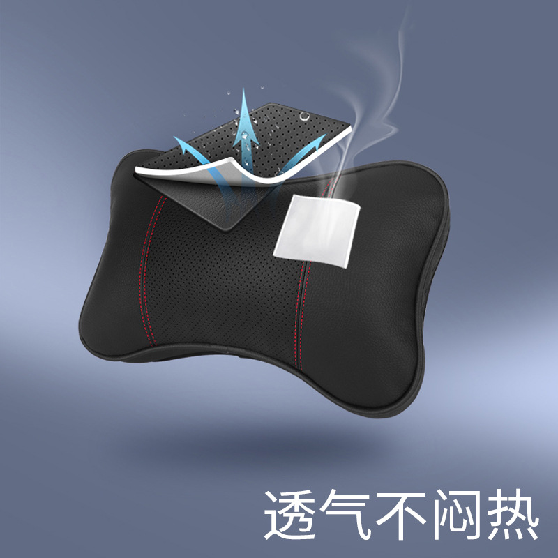 (2개) 자동차 목 머리 받침 좌석 베개를 적재하기위한 자동차 머리 받침 자동차 목 베개 자동차 3D 베개