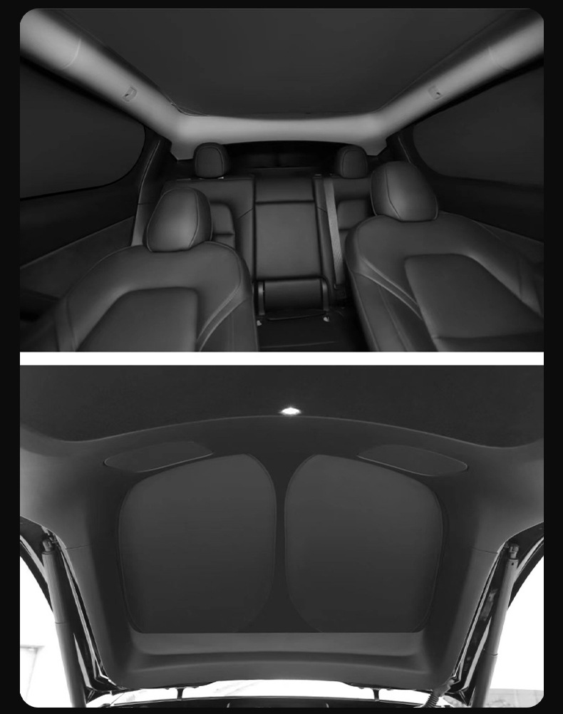Suitable for Tesla model3/Y window sunshade front window side window heat insulation sunscreen opaque privacy sunshade