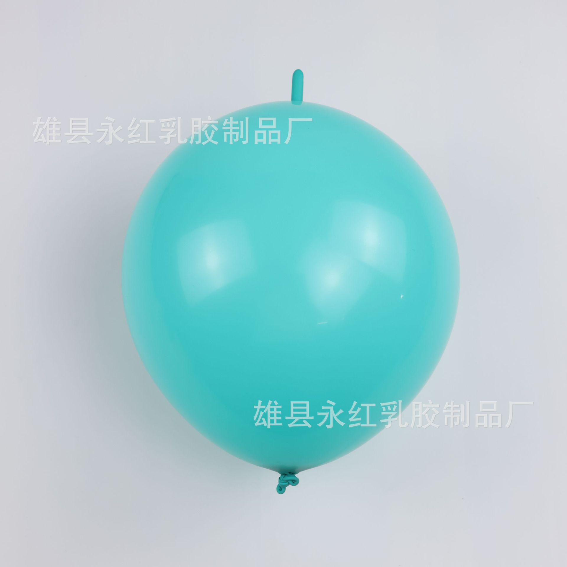 Globo de la cola de 10 pulgadas 2,4g engrosada boda fiesta de cumpleaños Fondo pared escena diseño Bola de conexión