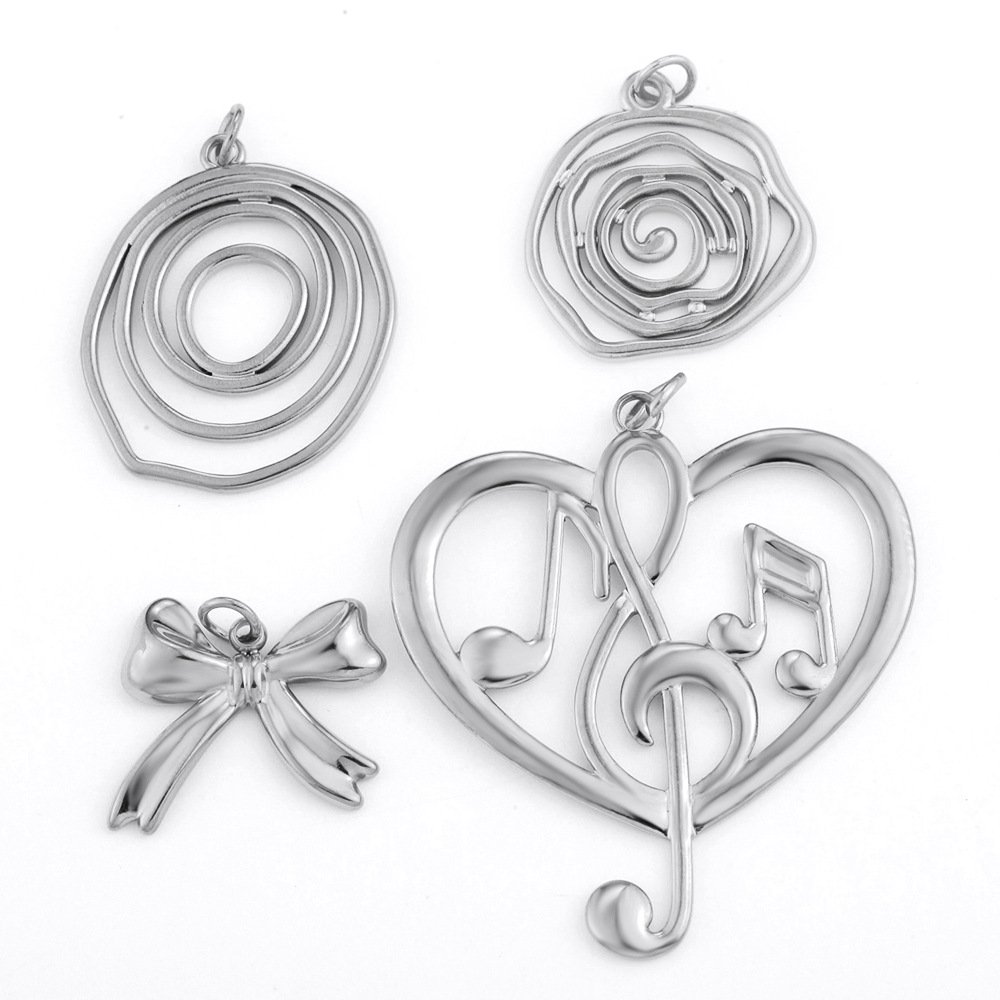 304 Stainless Steel Material 1 Piece 304 Stainless Steel PVD Coated Real Gold Plated Starfish Shell Pendant DIY Jewelry Accessories