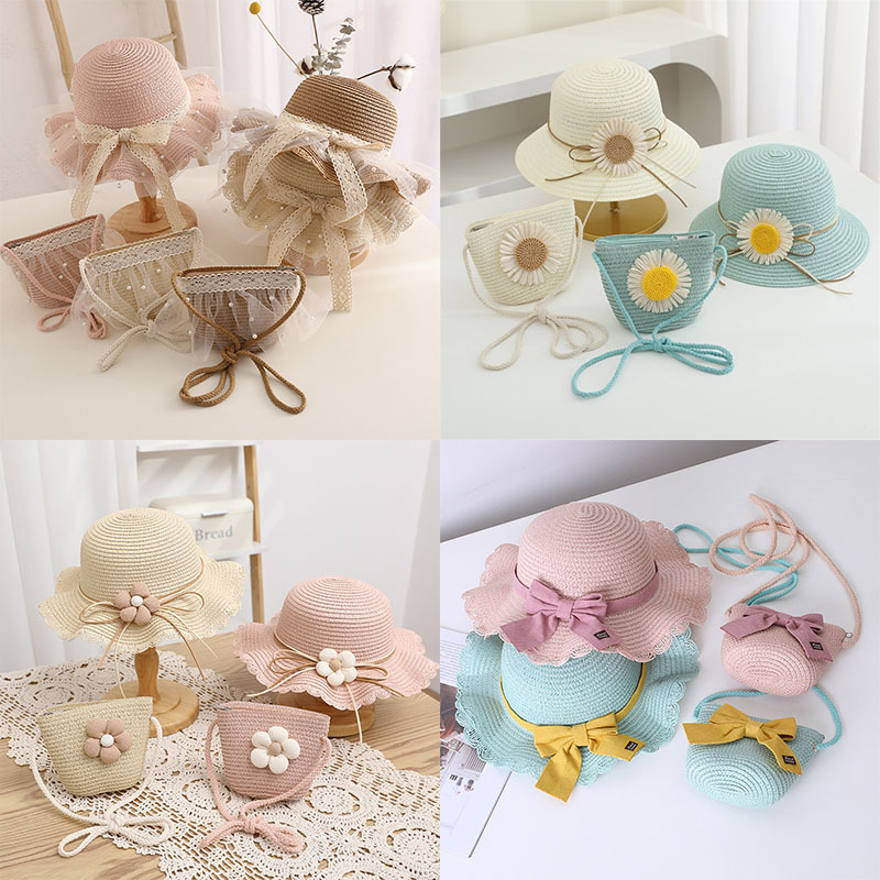 Children's summer beach sun hat