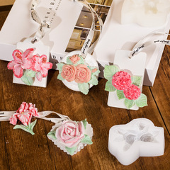 Sanxin Hydrangea diffuser stone silicone mold DIY aromatherapy plaster brand car pendant candle brand silicone abrasive tool