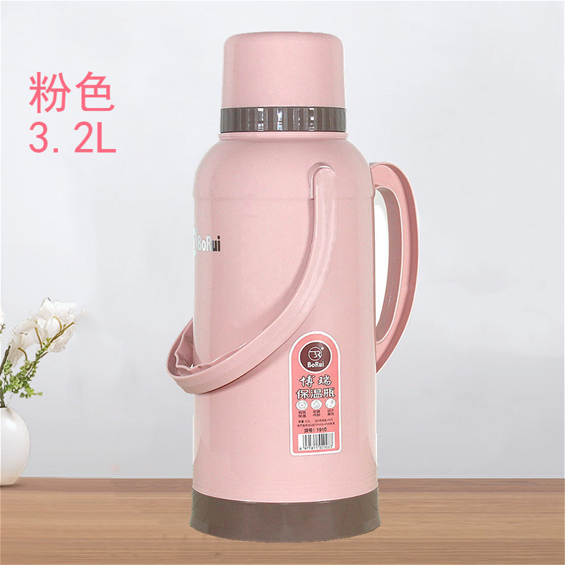 魔法瓶家庭用大容量魔法瓶魔法瓶革学生寮普通大型茶瓶プラスチックシェル|undefined