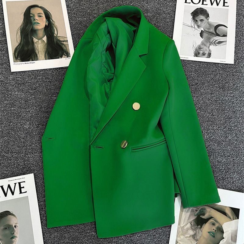2025 New Small Suit Jacket Spring and Autum High-End Suit Versatile Fashion Simple Early Spring Casual Suit for Women