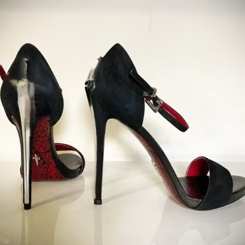 10cm European and American Style Printed Red-Soled Pu Sandals for Women, Summer 2025 Models, Sexy Mature Style, Waterproof Platform, Ultra-High Heel Sandals 10cm European and American Style Printed Red-Soled Pu Sandals for Women, Summer 2025 Models, Sexy Mature Style, Waterproof Platform, Ultra-High Heel Sandals