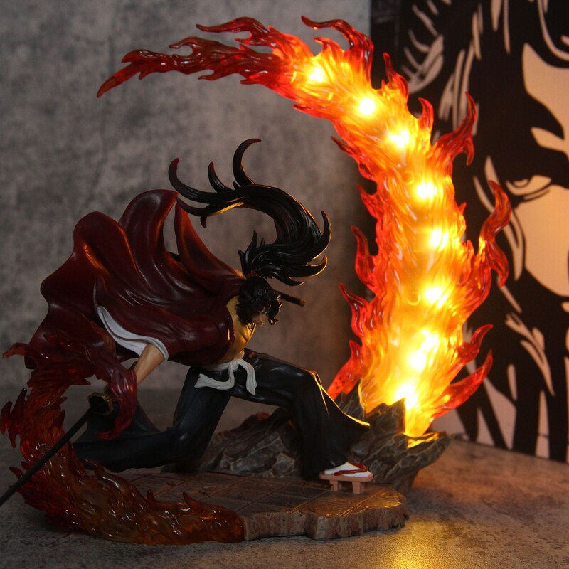 鬼滅の刃GK激戦黒死牟戦継国縁一発光版アニメフィギュア置物卸売り|undefined