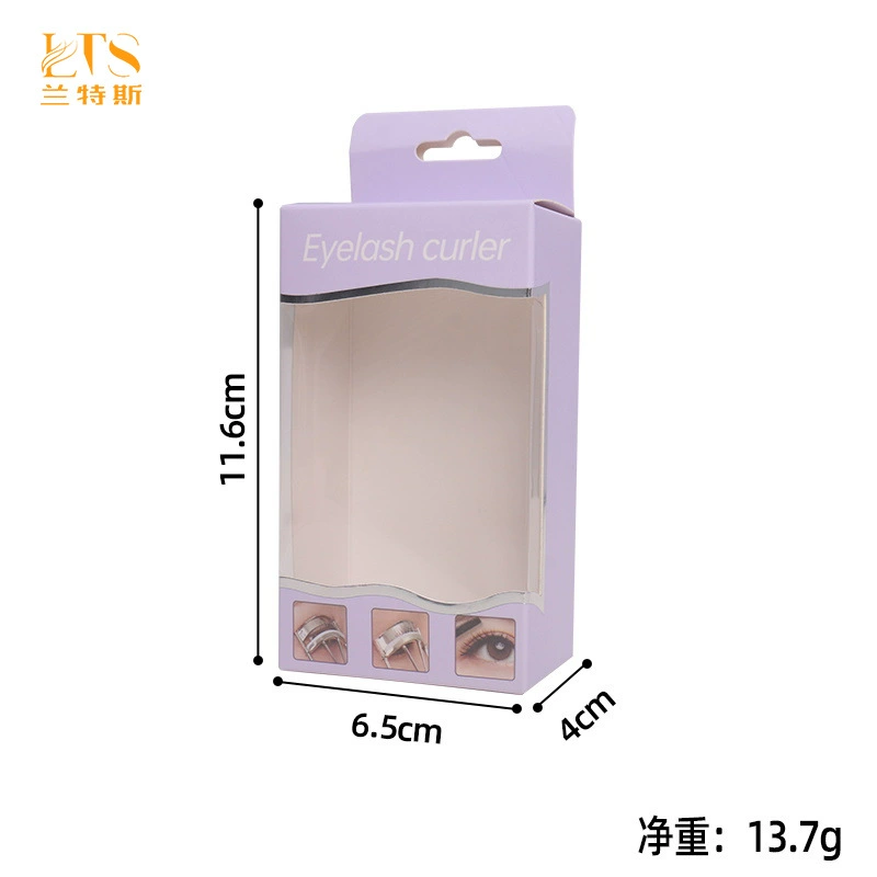 Eyelash Curler, Plastic-Handled Metal Clamp, Compact 8.6 cm, Assorted Colors