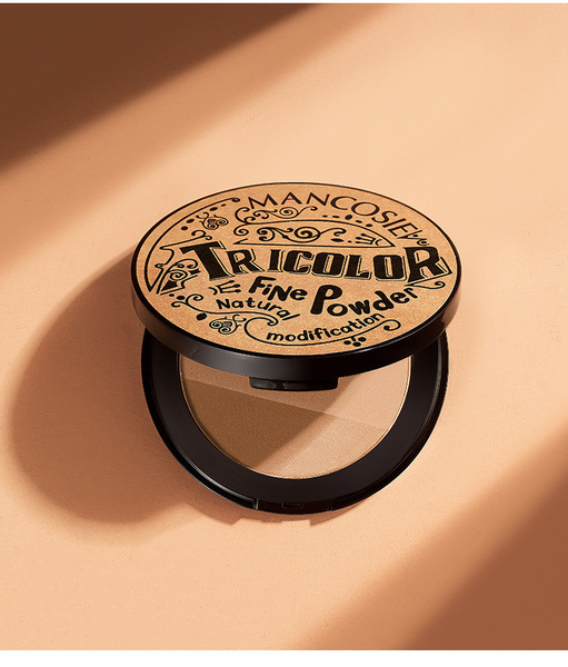Three dimensional brightening powder for contouring