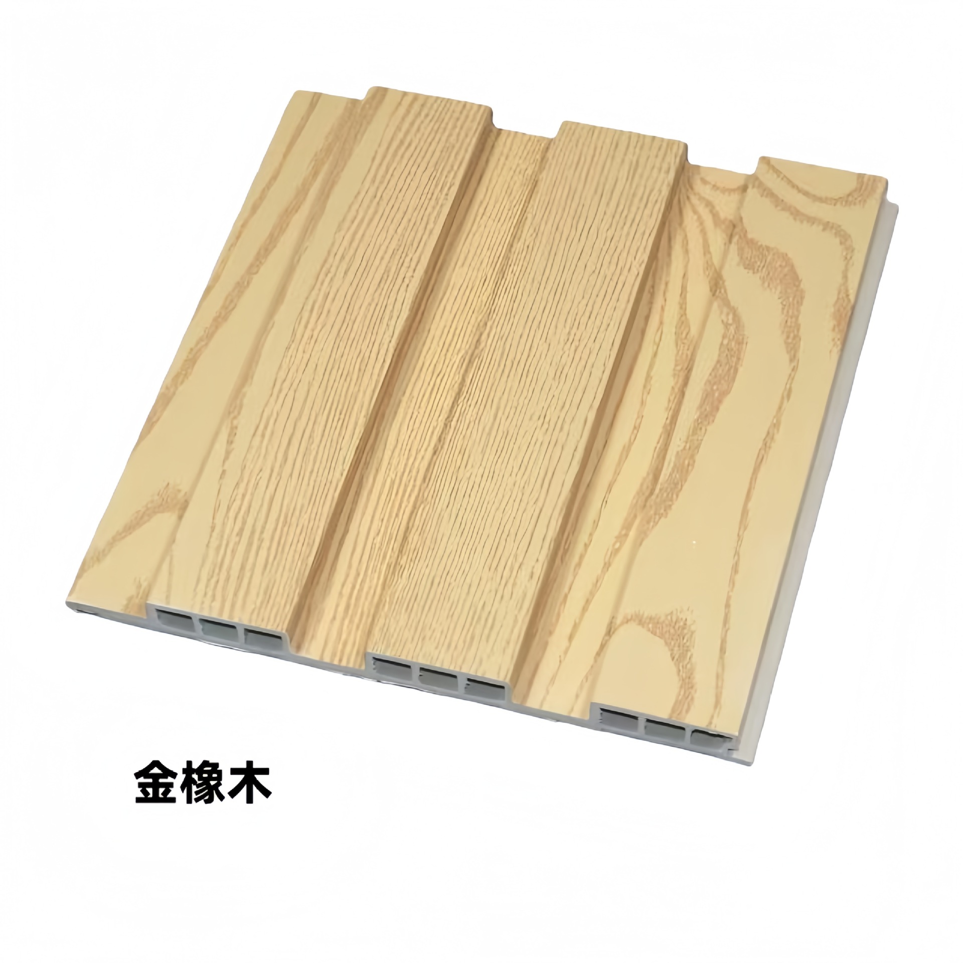 Panel de Pared de Madera Plástica Eco 195, Resistente al Fuego y Humedad, para Interior y Hotel
