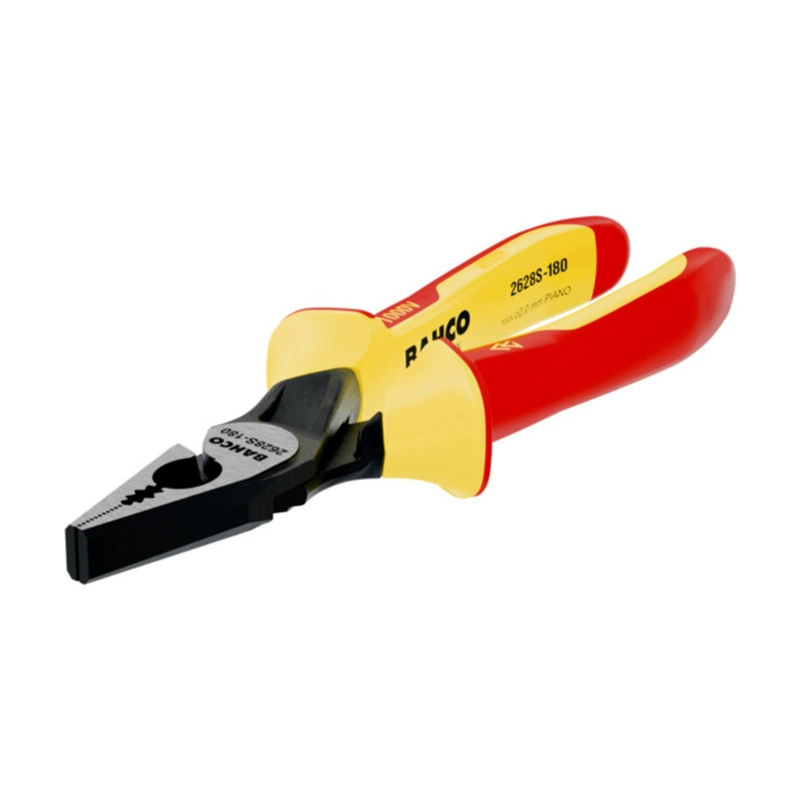 2628S-200 Bahco комбинированные плоскогубцы, прямоугольный наконечник, общая длина 200 мм