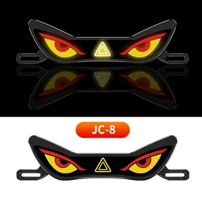 Decorative Accessory Car Light — Nömrə qabı - jc-8-wired-motorcycle-license-plate-light