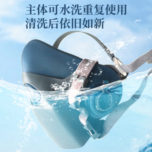 7502 Anti-toxic Mask Spray Paint Chemical Pesticide Decoration Steam Formaldehyde Odor Industrial Dust Silicone Protective Face Mask