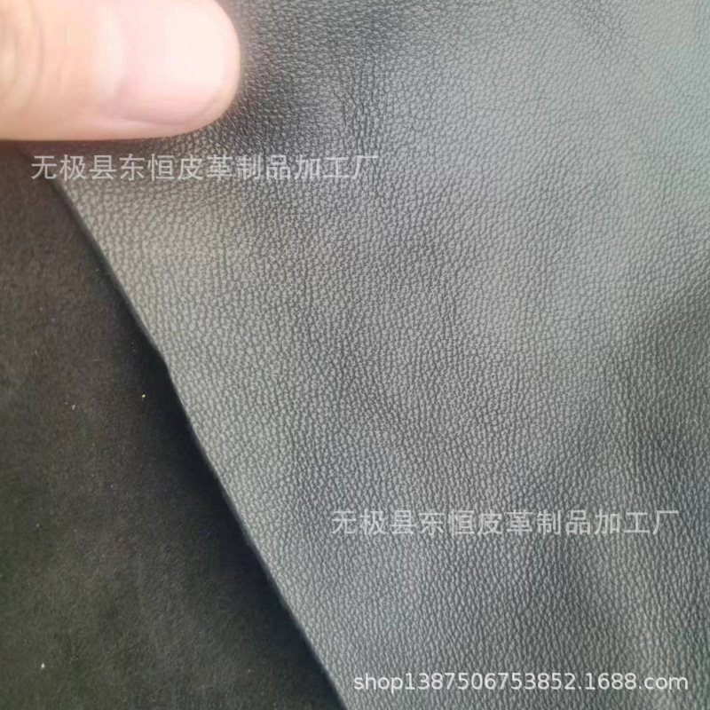 河北 羊皮工厂 黑色 防水 防火 手套革防水皮 防泼水