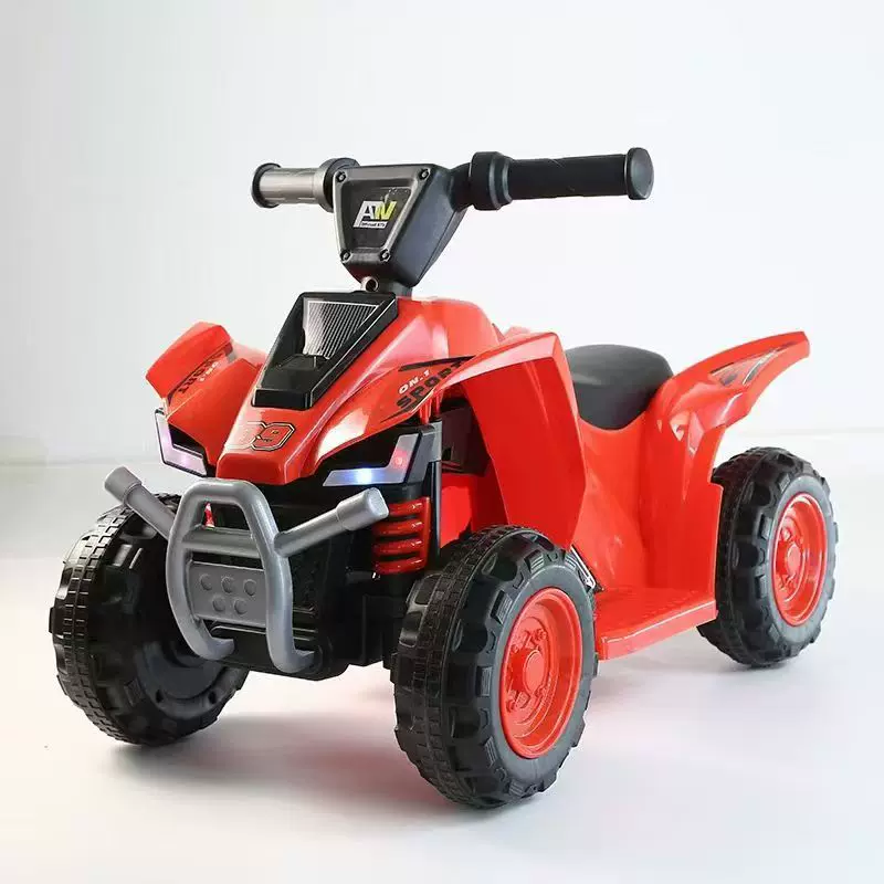 儿童电动车四轮摩托车小孩自驾电动沙滩车可坐人宝宝玩具充电童车