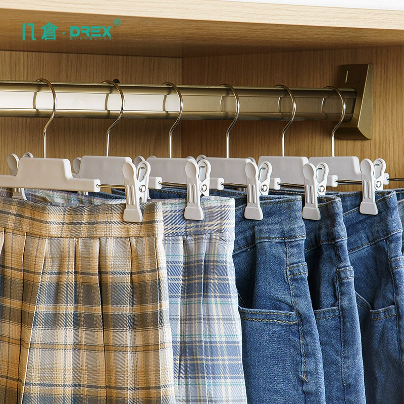 Несколько складов вешалка для брюк зажим для домашних брюк