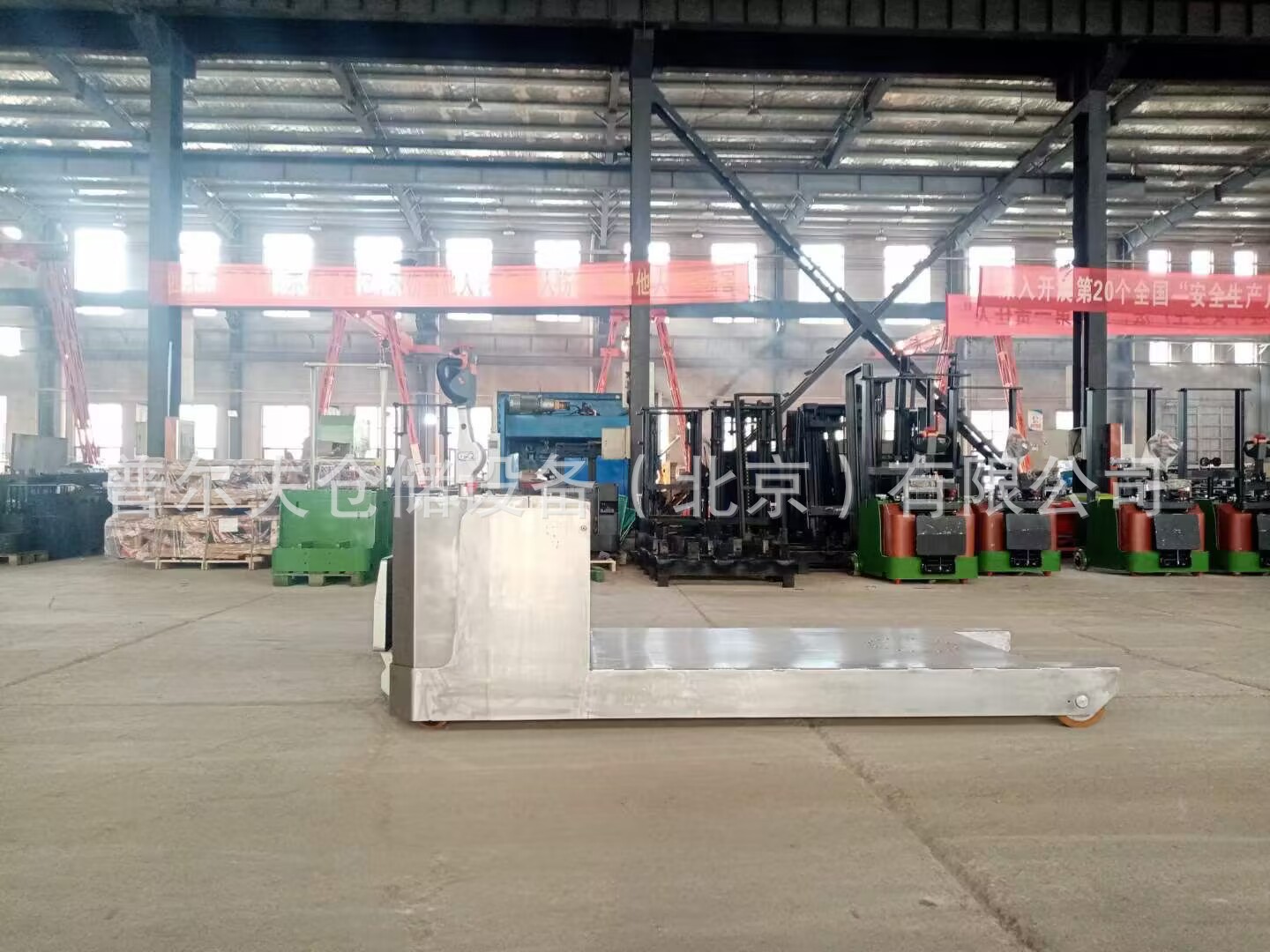 304全电动不锈钢叉车医药食品行业搬运车电瓶堆高车地牛非标厂家