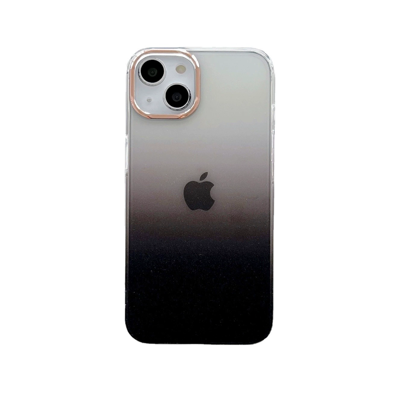 Чехол для телефона (Apple) iPhone 16 Series, градиент с электропокрытием и блёстками, ТПУ+PC
