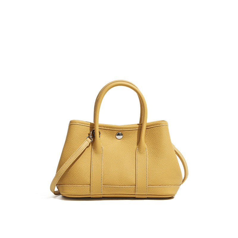 2025 New Design Summer Crossbody Genuine Leather Women's Bag - Niche Luxury Handheld Garden Bag - Thumbnail 6