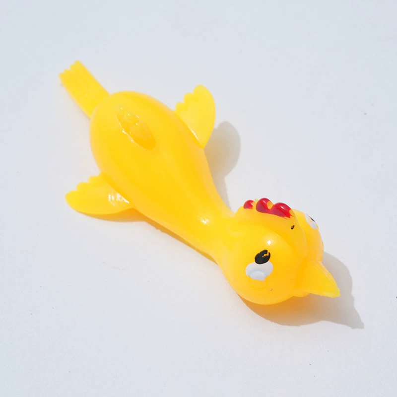 Трансграничный запуск цыплят палец катапульты цыпленка резиновая индейка может прилипать к стене сетка красной пугающей курицы