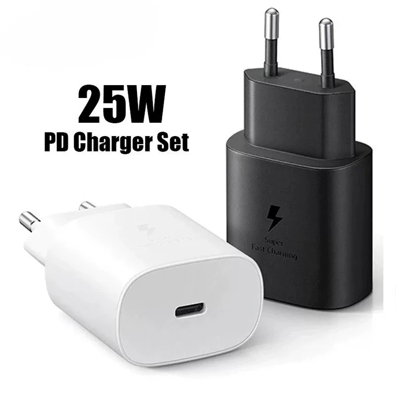 Подходит для зарядного устройства Samsung 25W s22/s21FE/s20+ для мобильного телефона Fold3 сверхбыстрая зарядка Note10/8 flash charge