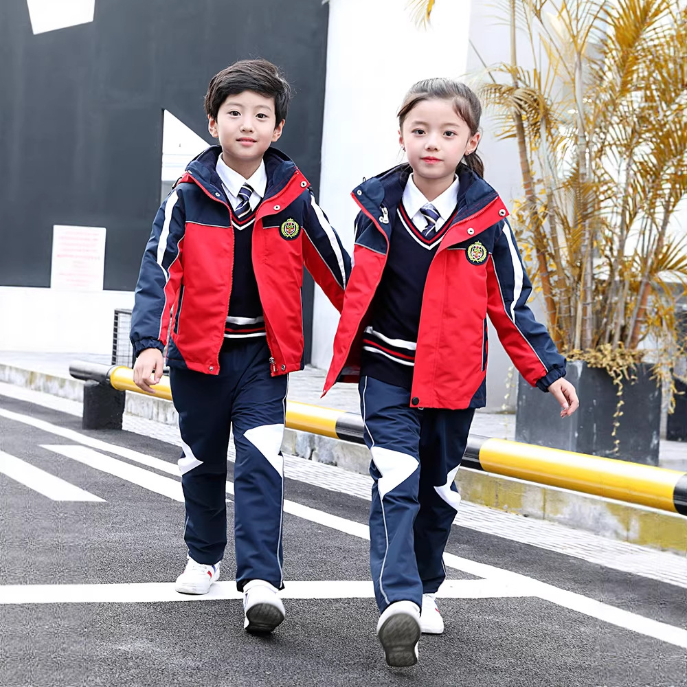 Primary and Secondary School Uniforms, Autumn and Winter Suits, British Style Jackets, Kindergarten Uniforms, New Children's Class Uniforms, College Style