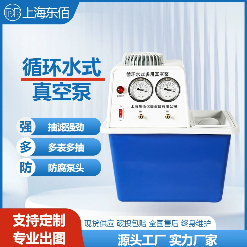 SHZ-DIII циркуляционный водяной вакуумный насос двойной счетчик с двойным откачкой коррозионно-стойкий вакуумный насос с несколькими пониженным давлением дистиллированная вода насос с откачкой