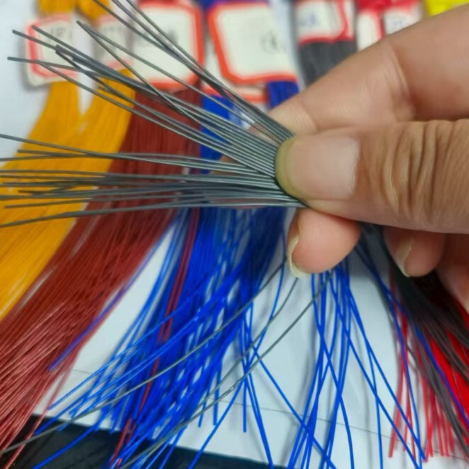 Wear-Resistant and Tear-Resistant Covered Yarn Outdoor Furniture Teslin Yarn Pvc Plastic Wire Rope Webbing Woven Yarn
