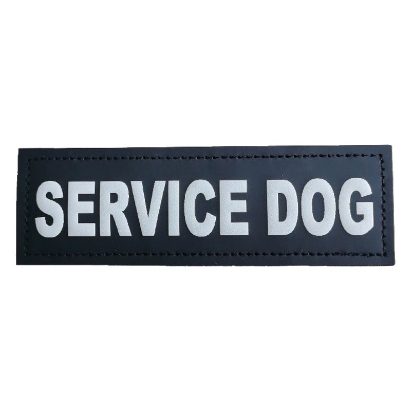 Знак нагрудного ремня для собак ПЭТ НЕ ПЭТ тетрадь DIY Персонализированная Съемная одежда на липучке Word