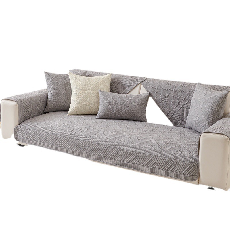 Europäischer Minimalistischer Sofabezug Elastischer Möbelschutz_voghion.com