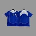 2004 Brazil Away (Blue) No Custom