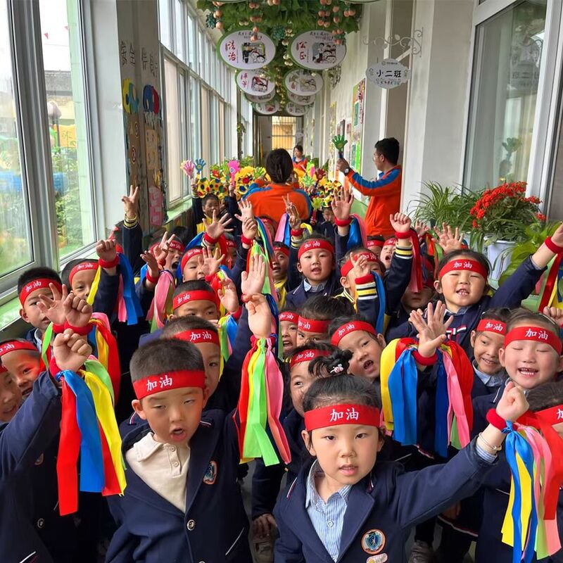 幼児学生手首ベルフラワースポーツ運動小道具 7 色ベルゴムバンドブレスレット新年子供のダンスパフォーマンス|undefined