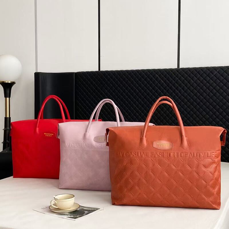 Double-Sided Non-Woven Ingot Bag Handbag Bed Home Textile Silk Quilt Luggage Storage Bag Manufacturer Supply Wholesale