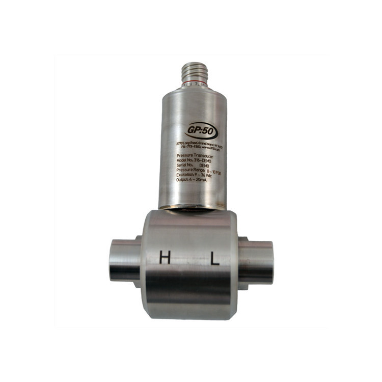 GP50 low temperature pressure sensor 7720 lightweight all stainless steel structure