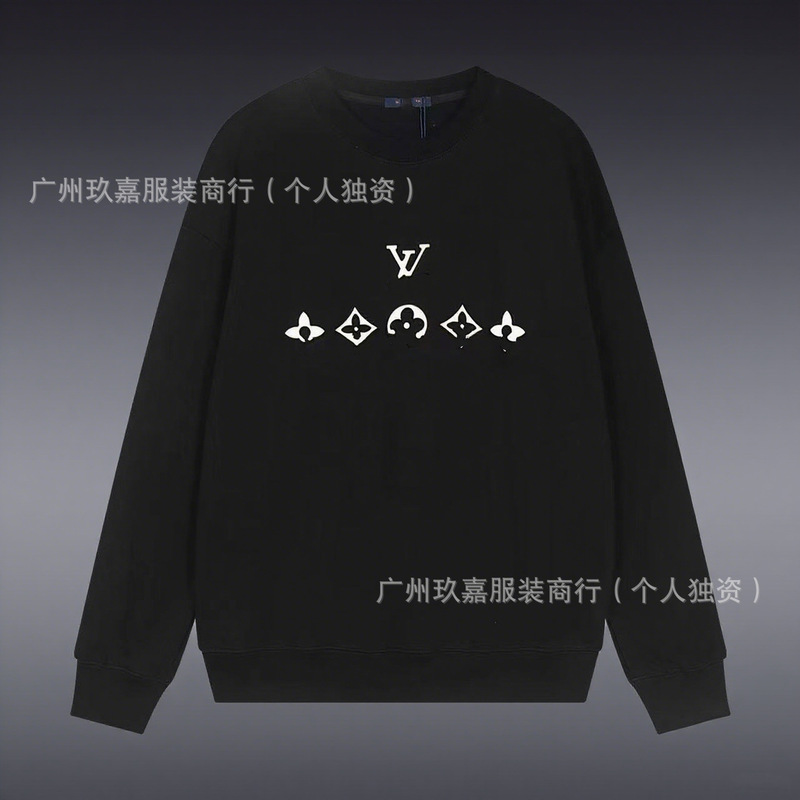 跨境.正确版.驴家秋冬系列高克重纯棉长袖卫衣高版本.25新款|undefined