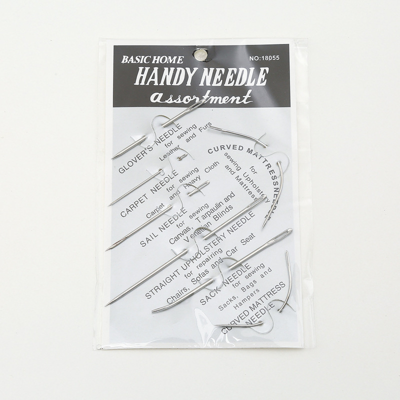 diy7 Piece Set Leather Craft Tool Kit Arc Hand Stitch Set Carpet Needle Curved Needle Sack Needle Special Needle