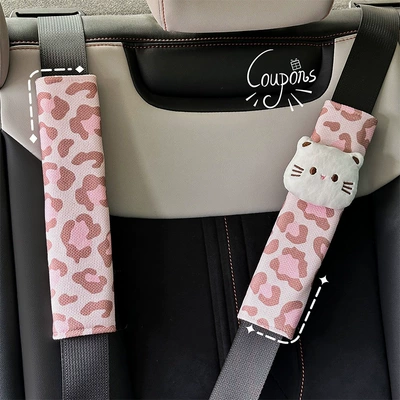 Shoulder Protectors, Child Anti-Neck-Strangling Seat — Seat belt shoulder pad