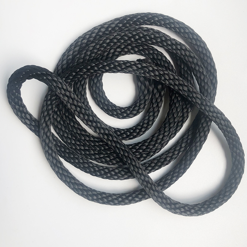超软PP材料编织绳 9MM实用耐磨绑车绳户外晾衣服用12股尼龙绳黑色