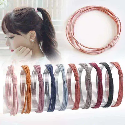 leather hair accessories wholesale, Saç üçün rezinlər