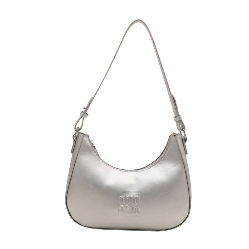 Bolso de mano coreano de moda minimalista primavera y verano 2025 nueva moda bolso de brazo letras bolso de hombro bolso de mano