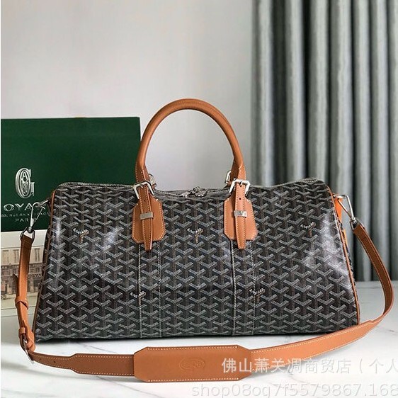 Goyard New Large-Capacity Travel Bag, Hand Luggage Bag, Travel Pouch, Unisex Luggage Bag
