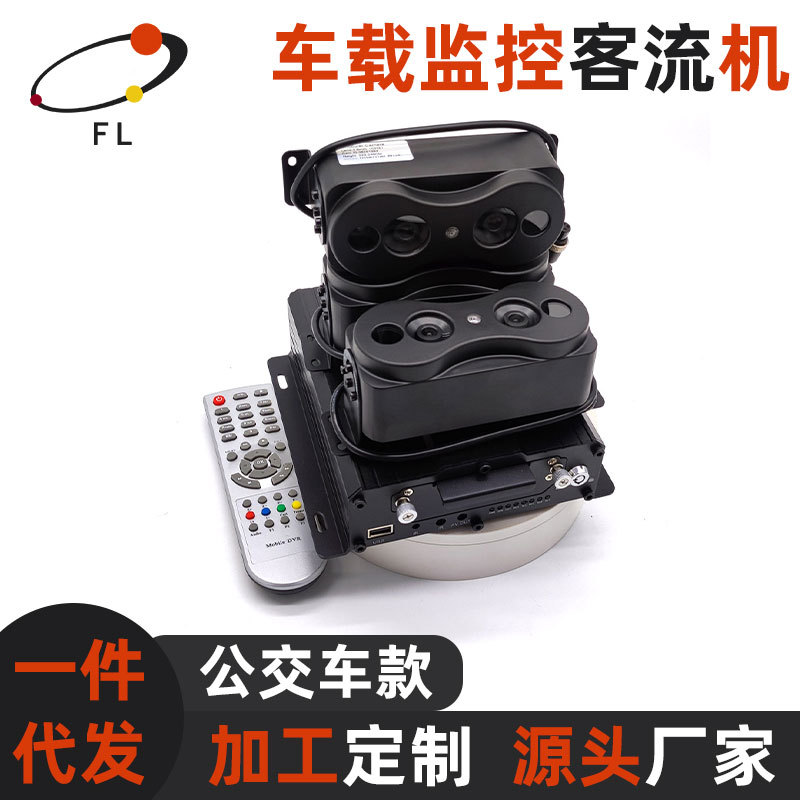 车载监控录像机硬盘AHD1080P同轴高清CVBS航空头接口公交客流统计