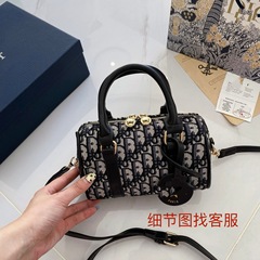 新品満花ボストンバッグ大容量おしゃれ高级感ハンドバッグシングルショルダーバッグレディース通勤バッグ