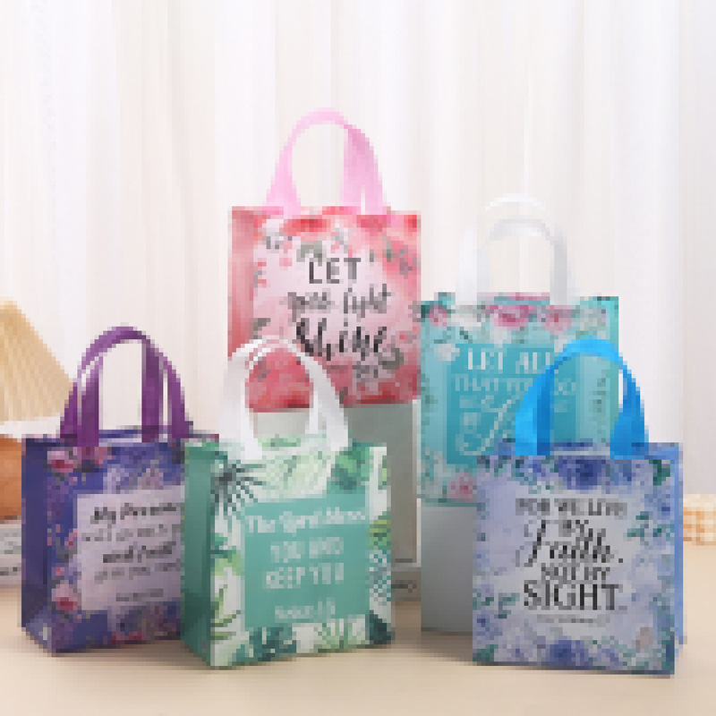 Cross-Border Popular Flower-Themed Gift Packaging Non-Woven Party Gift Bags Direct from the Manufacturer Cross-Border Popular Flower-Themed Gift Packaging Non-Woven Party Gift Bags Direct from the Manufacturer