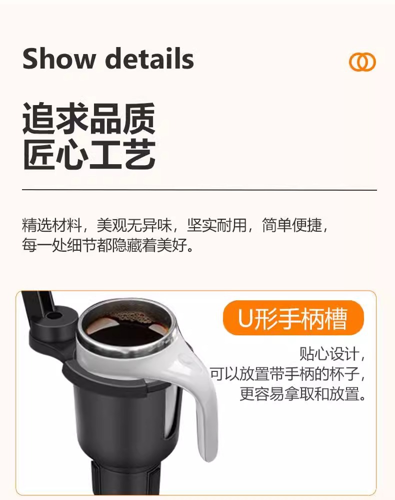 Car Tray, Water Cup Holder, Dinner Plate Storage Rack, Car Co-Pilot Beverage Small Table, Rear Snack Mobile Phone Holder