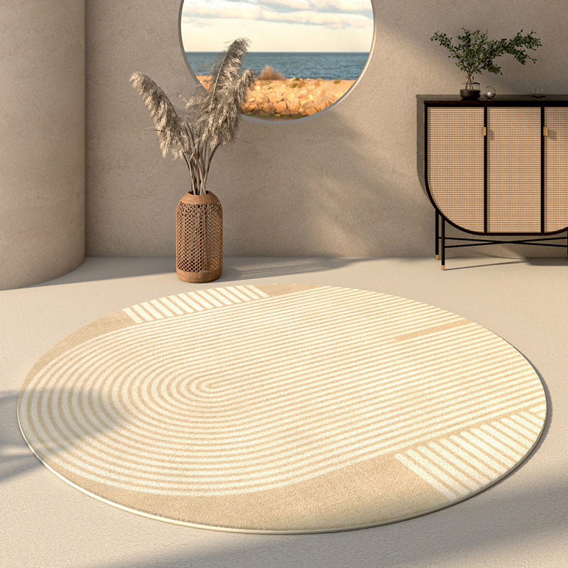 Imitation cashmere round blanket-15