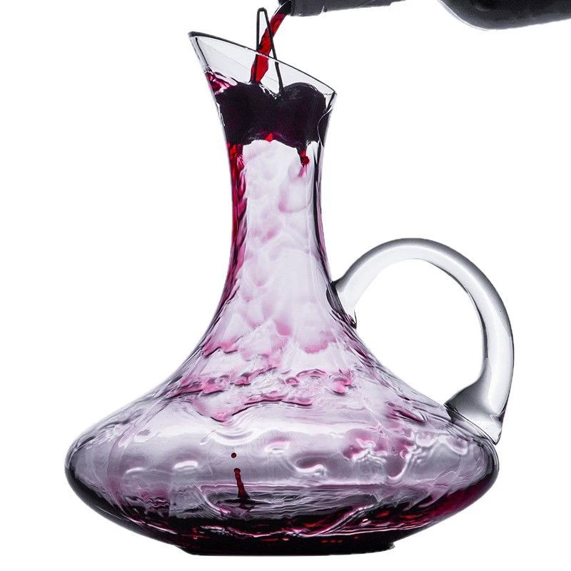 Fast wine decanter, glass wine dispenser, custom-made