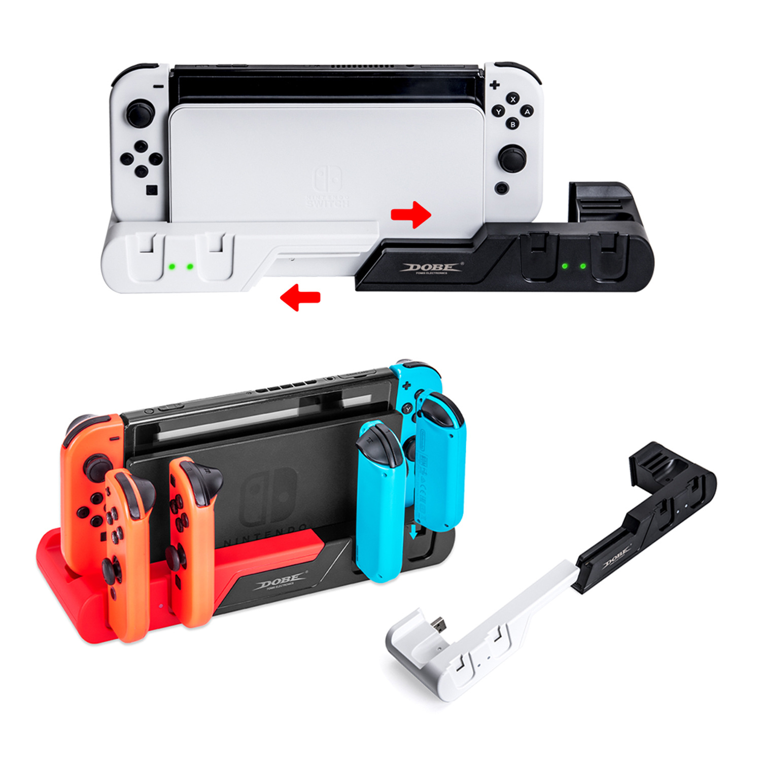 Nintendo Switch handle charging Switch left and right handle charging base charging stand TNS-0122
