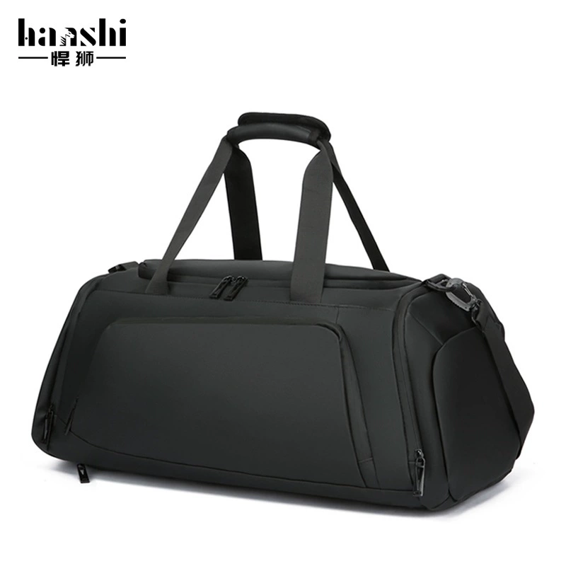 Мужская дорожная сумка для путешествий и фитнеса, вместительная, с сухим и мокрым отделениями, модная, для деловых поездок и повседневной носки