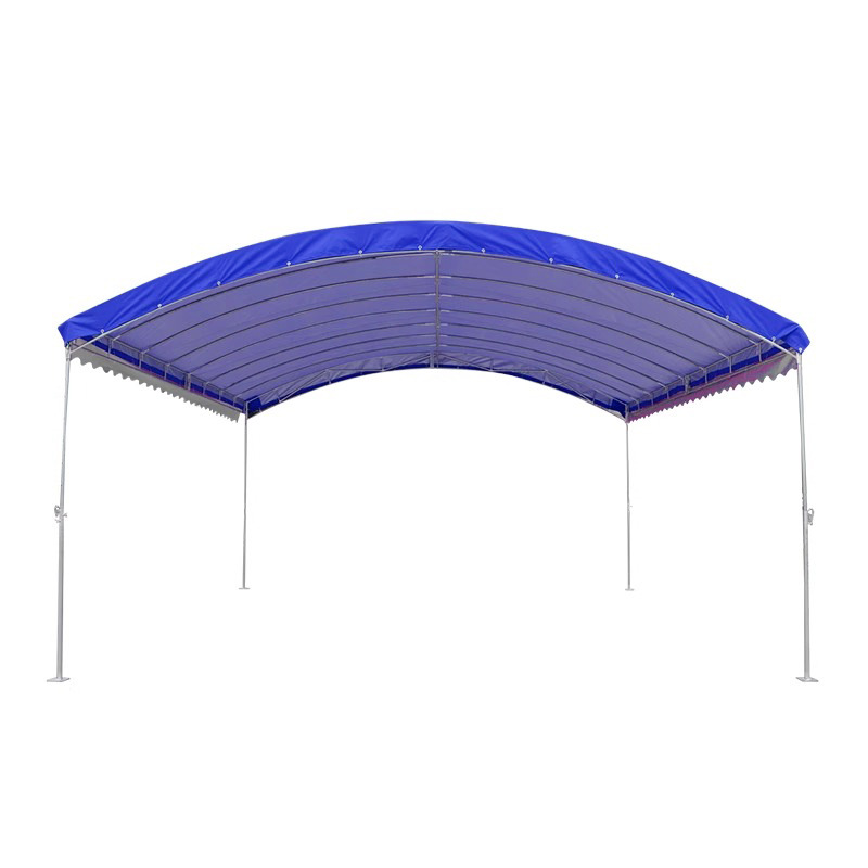 Sunshade al aire libre protección solar impermeable estacionamiento doméstico gran fila de bodas rurales tienda de banquete móvil
