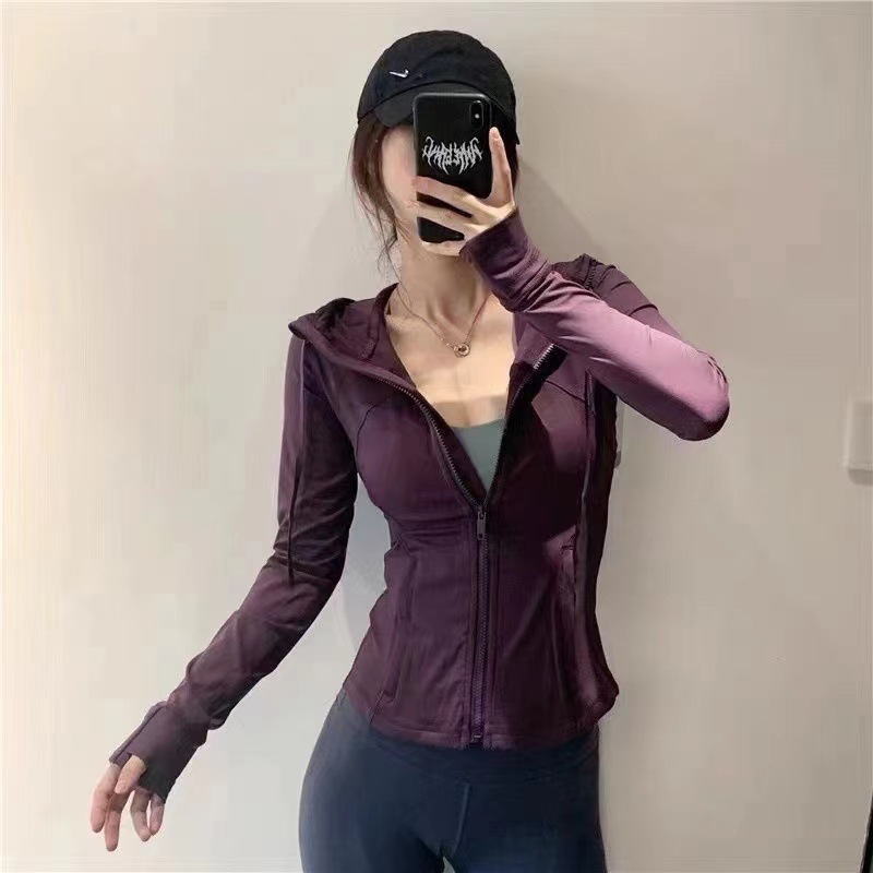 Grape purple hooded model